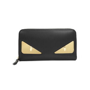 Fendi Bag Bugs Zip Around Long Wallet
